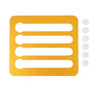 Wzxksoac Stainless Steel Coffee Capsule Holder and Storage Rack Compatible for Coffee Beans Pod Storage,Gold