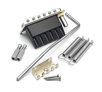 Wzxksoac String Spacing 10.5mm for Electric Guitar Parts Small Double Locking System Tremolo Bridge Black Seat