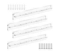Wzxksoac Sunglasses Organizer Wall, Acrylic Sunglass Holder Clear Sunglasses Display Rack for Multiple Glasses, Eyeglass Holder