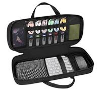 Wzxksoac Travel Keyboard Case Bag Keys Mini Keyboard Carrying Storage Case for Wireless Keyboard