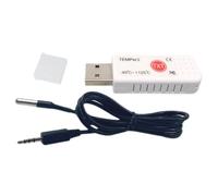 Wzxksoac USB Thermometer Computer Temperature Sensor Temperature Probe Aquarium Industry Remote Monitor TEMPer2