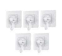 Wzxksoac Wall Sticking Hook Heavy Duty Waterproof and Oil Proof Kitchen Bathroom Towel Hook