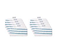 Wzxksoac Washable Microfiber Steam-Mop Cleaning Pads Compatible for All Steam Mops, SM1600, SM1610, SM1620 10 Pack