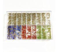 Wzxksoac Watch Accessories Rhinestone Watch Parts 4 Colors Watch Screws Stones Diamond Rhinestone Watchmakers Repair Tool Part