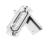 Wzxksoac Water Cooling Block for 2280/22110 PCI-E SSD, M.2, NVMe Heatsink Enhanced Double-Sided Heat Dissipation B