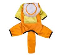 Wzxksoac Waterproof Dog Raincoat with Transparent Hooded Jumpsuit, Pet Clothing for Dogs and Cats,DurableWeatherproof Jacket XL