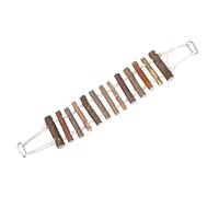 Wzxksoac Wooden Parrot Hamster Climbing Ladder Bird Perch Stand Toys for Pet Bird Cage Accessories Parrot Hammock Swing