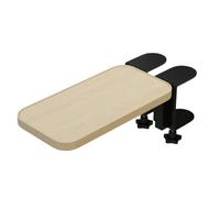 Wzxksoac Wrist Rest Mount Holder Mouse Pad Support Foldable Metal Left Right Clamp