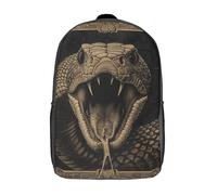 WZXYMXDP Children's School Bags for Boys And Girls,Kids Bag for Kids,3D Printed Snake Children's Backpacks, SchoolBags for Boys Elementary And Middle School Students
