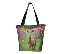 WZYCWB A beautiful deer Fashionable shoulder handbag, women's crossbody shoulder bag, suitable for weekend travel shopping shoulder bag