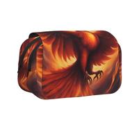 WZYCWB A lovely phoenix Portable Pencil Case ideal for organizing pens in the office or storing makeup brushes