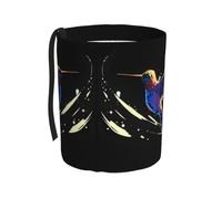 WZYCWB Abstract Hummingbird Hanging car Trash can, Practical and Convenient, Suitable for Multiple car Models, Providing Ideal Storage Space