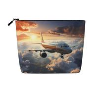 WZYCWB Airplanes are soaring Patterned cosmetic bag, travel cosmetic bag, multifunctional storage bag, storage for daily necessities