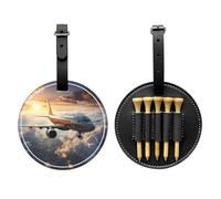 WZYCWB Airplanes are Soaring Special Printed Golf tee Storage Bag - Portable Hanging Buckle Design