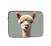 WZYCWB Alpaca avatar 12 inch Laptop sleeve compatible with 10-17-inch laptops. A lightweight, portable, and stylish accessory.
