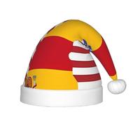 WZYCWB American Spain Flag New Year Party Children's Hat, Christmas Event Stage Performance Holiday Party Scene Children's Fashion Christmas Hat