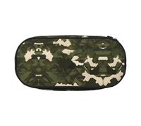 WZYCWB Army Camouflage Large Capacity Pencil Bag - Multifunctional Storage Box, Portable and Durable Pencil Bag for Office and School Supplies