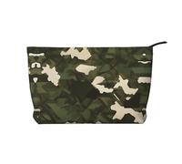 WZYCWB Army Camouflage Patterned Toiletry Storage Bag, Essential for organizing Cosmetics and Skincare Products.