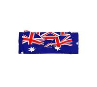 WZYCWB Australian Flag Bow Headband Children Elastic Bow Hair Accessories 0-6 Months Hair Bows for Newborns Infants Toddlers