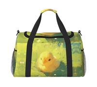 WZYCWB Australian sheep Printed fitness travel bag. Perfect for yoga training, short trips, and swimming gear., Chicks, One Size