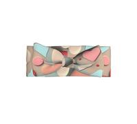 WZYCWB Baby Bow Headband Love Pattern Elastic Bow Hair Accessories Suitable for 0-6 Months Baby Very Meaningful Gift