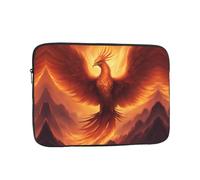 WZYCWB beautiful phoenix 17 inch Printed laptop sleeve for 10-17-inch laptops, perfect for business, office, school, or university use.