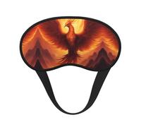 WZYCWB Beautiful Phoenix Printed Sleeping Eye mask, Full Coverage, relieves Eye Fatigue