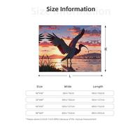 WZYCWB Birds flying by the sea 60"x50" Printed flannel blanket - 30-80 inches. A warm blanket for autumn home use and a portable travel blanket.