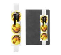 WZYCWB Bird's Nest Golden Chicken Diary pencil pouches, PVC pen holders and pen holders with elastic bands, and bookmarks are the best gift choices., White, One Size