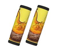 WZYCWB Bird's Nest Golden Chicken Printed Trolley Cover - Luggage Accessories, A Comfortable Travel Companion