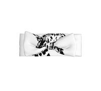 WZYCWB Black and White Giraffe Print Elastic Headband 0-6 Months Baby Girls Gift