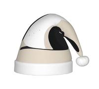 WZYCWB Black and white rabbit Patterned Christmas Party Hat, Children's Class Activity Gift, Christmas Holiday Decoration Prop