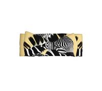 WZYCWB Black and White Zebra Bow Headband Children Elastic Bow Hair Accessories 0-6 Months Hair Bows for Newborns Infants Toddlers