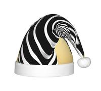 WZYCWB Black and white zebra Print Christmas Party Hat, Children's Class Activity Gift, Christmas Holiday Decoration Prop