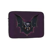 WZYCWB Black Ghost Bat 15 inch Printed laptop sleeve for 10-17-inch laptops, perfect for business, office, school, or university use.