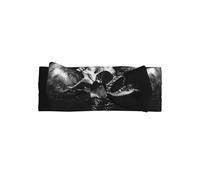 WZYCWB Black Skull Baby bow headband (0-6 months) - Universal for newborns to toddlers, a must-have for cute decoration