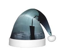 WZYCWB Black umbrella in the rain New Year Party Children's Hat, Christmas Event Stage Performance Holiday Party Scene Children's Fashion Christmas Hat