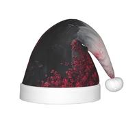 WZYCWB Blooming flowers Print Christmas Party Hat, Children's Class Activity Gift, Christmas Holiday Decoration Prop