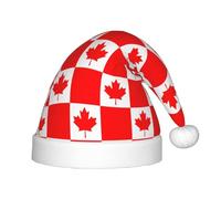 WZYCWB Canadian flag New Year Party Children's Hat, Christmas Event Stage Performance Holiday Party Scene Children's Fashion Christmas Hat
