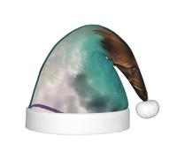 WZYCWB Caribbean Islands Patterns Fun Christmas Party Hat, Class Party Activity Holiday Christmas Decoration Hat