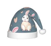 WZYCWB Cartoon cute bunny Patterns Kids' Christmas Party Hats, Soft and Comfortable, Gentle on Skin, Kindergarten Class Party Gifts