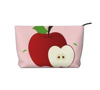 WZYCWB Cartoon Red Fruit Patterned Toiletry Storage Bag, Essential for organizing Cosmetics and Skincare Products.