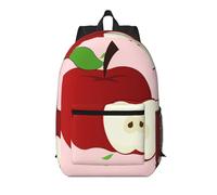 WZYCWB Cartoon Red Fruit Printed backpack with pockets - suitable for work, business trips, travel, sports