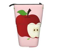 WZYCWB Cartoon Red Fruit Retractable Storage Container for Pen Holders, Makeup Brush Holders, or Coin Drawstring Bags.
