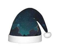 WZYCWB cartoon Starry Sky Patterned Christmas Party Hat, Children's Class Activity Gift, Christmas Holiday Decoration Prop