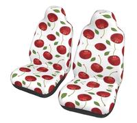 WZYCWB Cherry fruit Car Seat Protectors (2 Pack) - Vehicle Seat Covers for Sedan, SUV, Truck & Van, Interior Protection