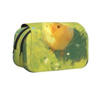 WZYCWB chicks Patterned Portable Pencil Case ideal for organizing pens in the office or storing makeup brushes