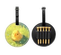 WZYCWB Chicks Special Printed Golf tee Storage Bag - Portable Hanging Buckle Design