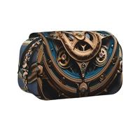 WZYCWB Cool Steampunk Gears Portable Pencil Case ideal for organizing pens in the office or storing makeup brushes