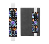 WZYCWB Cosmic Stars Diary pencil pouches, PVC pen holders and pen holders with elastic bands, and bookmarks are the best gift choices., White, One Size
